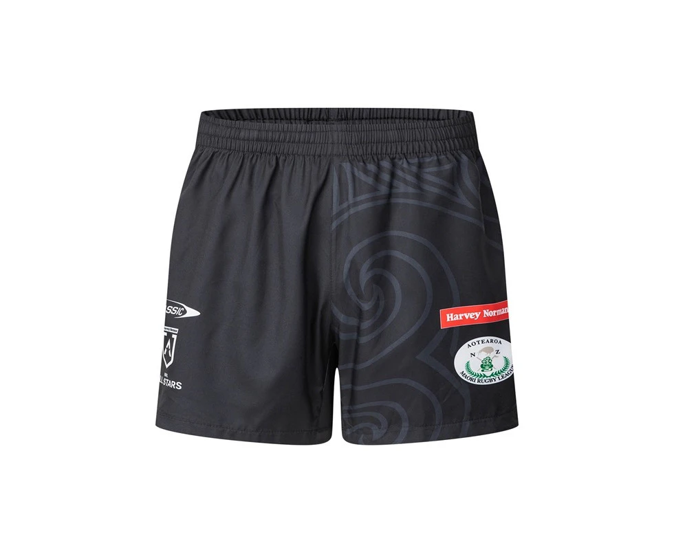 New Zealand Maori NRL All Stars 2025 Performance Gym Shorts Size S-7XL!