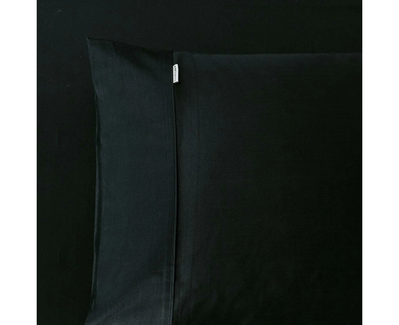 400 Thread Count Black Body Pillowcase