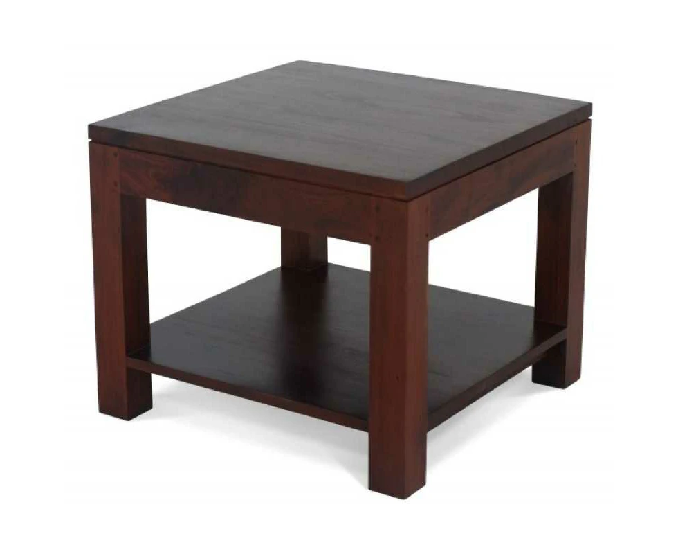 CT Amsterdam Solid Mahogany Timber Square Side Table