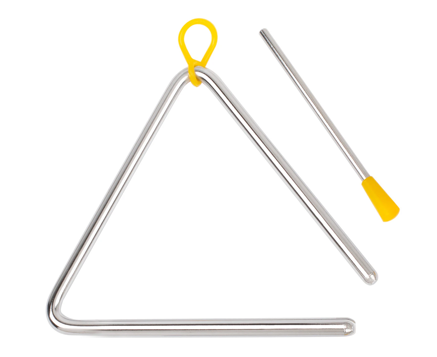 MANO PERCUSSION 6 Inch Triangle  With Beater & Holder, Educational, Fun