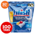 Finish Powerball Quantum Dishwashing Tabs Lemon Sparkle 100pk