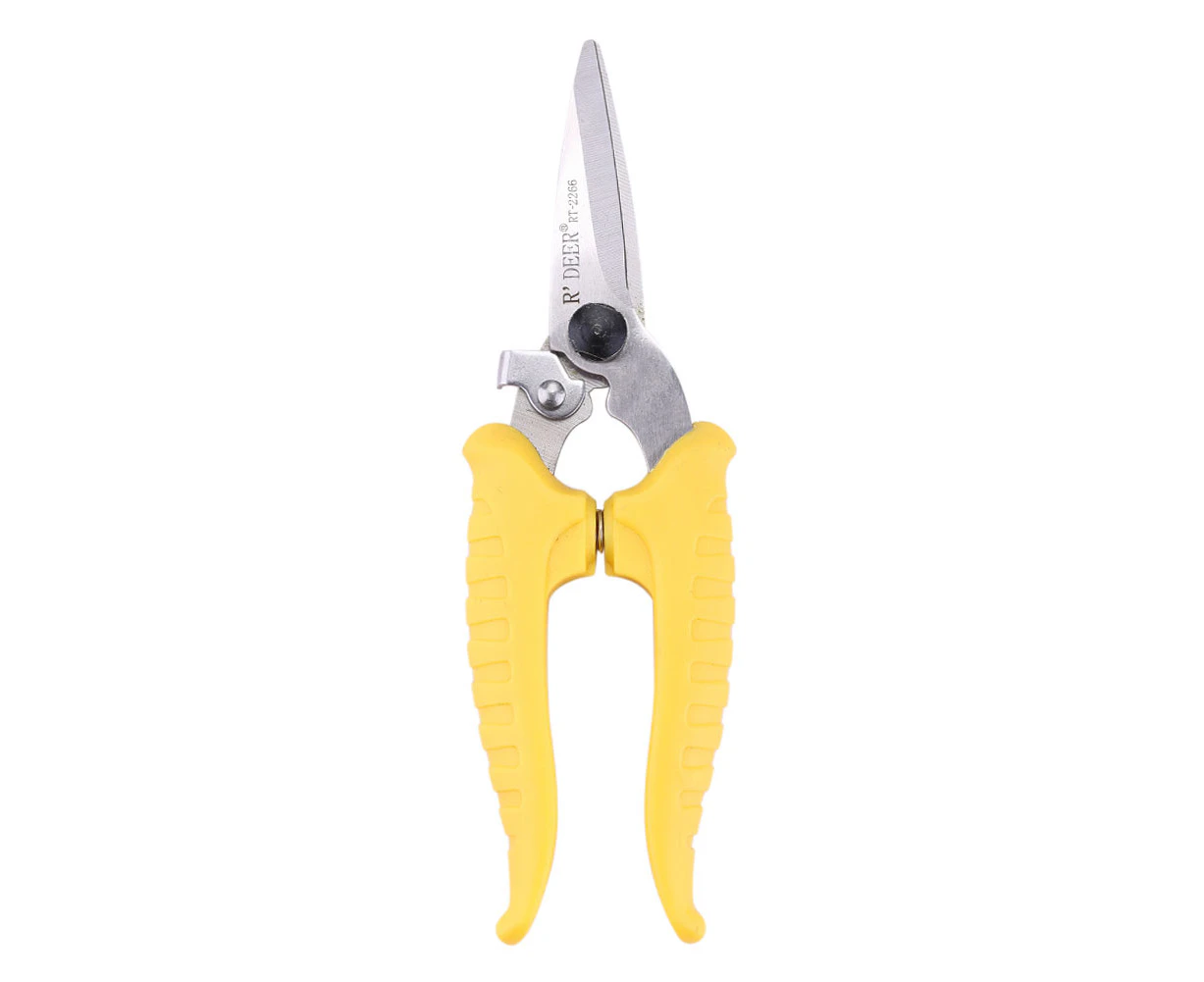 8" Stainless Steel Pruning Shears Cutter Home Gardening Plant Scissor Branch Pruner Hand Tool