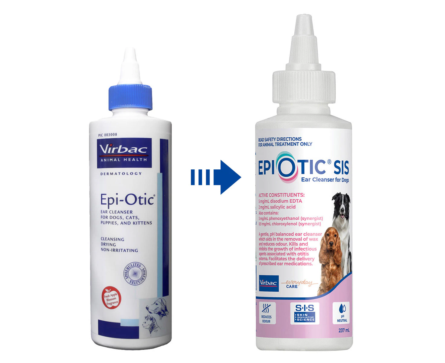 Epi Otic for Dogs and Cats 237 ml Ear and Skin Cleanser