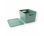 18L Ribbed Container, Green - Anko