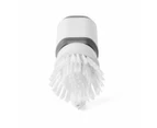 Rechargeable Handheld Scrubber, Grey and White - Anko