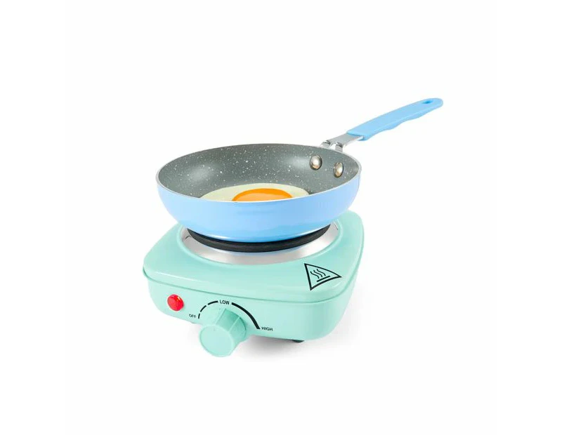 Mini Hot Plate, Blue - Anko