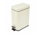 5L Slim Line Bin, Sand - Anko