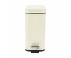 5L Slim Line Bin, Sand - Anko