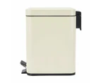 5L Slim Line Bin, Sand - Anko