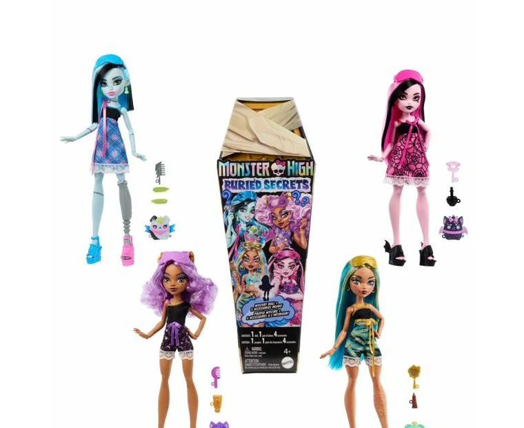 Mattel Monster High Buried Secrets Surprise Dolls - Assorted*