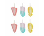 2 Pack Silicone Icy Pole Makers, Assorted - Anko