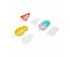 2 Pack Silicone Icy Pole Makers, Assorted - Anko