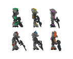 3 Pack Mech Warriors Action Figures - Assorted