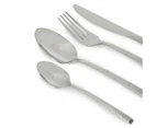 16 Piece Hammered Cutlery Set - Anko