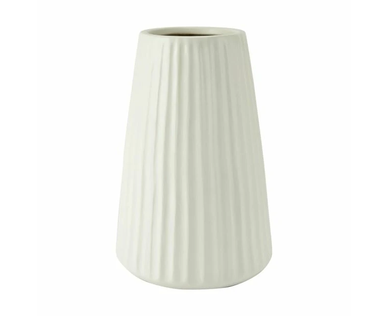 White Linear Vase - Anko