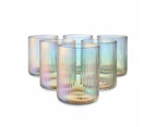 6 Lustre Tumbler Glasses - Anko