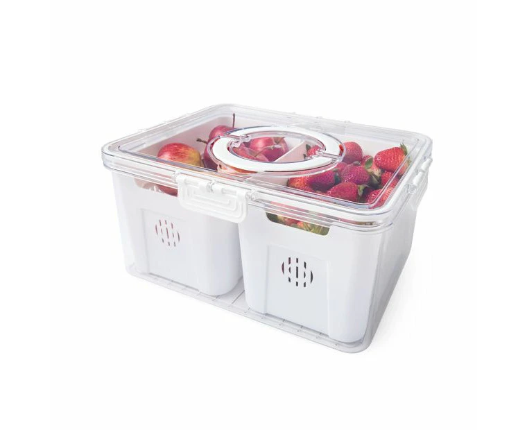 2 Compartment Fridge Storage - Anko