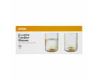 6 Lustre Tumbler Glasses - Anko