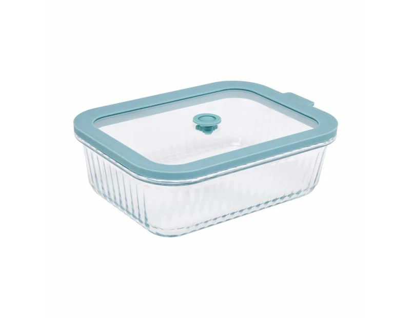 1.4L Ribbed Glass Container - Anko