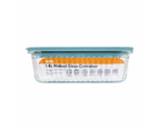 1.4L Ribbed Glass Container - Anko