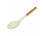 Set of 5 Silicone Utensils with Acacia Handles - Anko