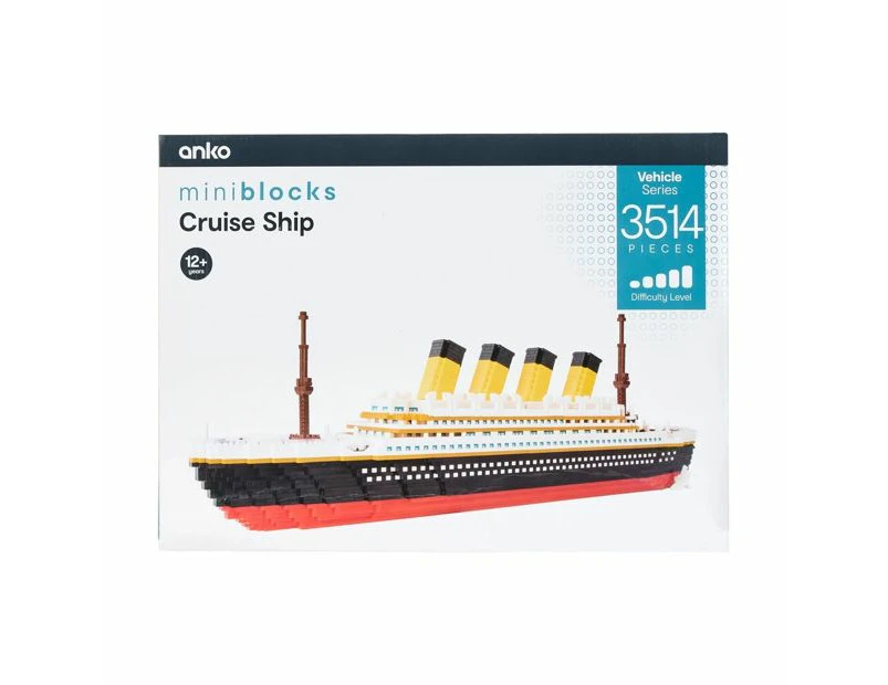 3514 Piece Mini Blocks Vehicle Series: Cruise Ship