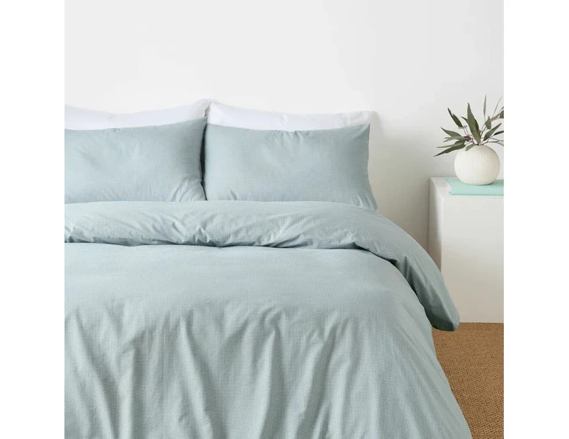 Target Harlow Mini Grid Cotton Quilt Cover Set