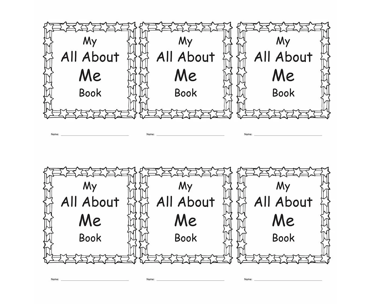 6x Teacher Created Resources My Own All About Me Journal Book Grades 1-2 Kids 6+