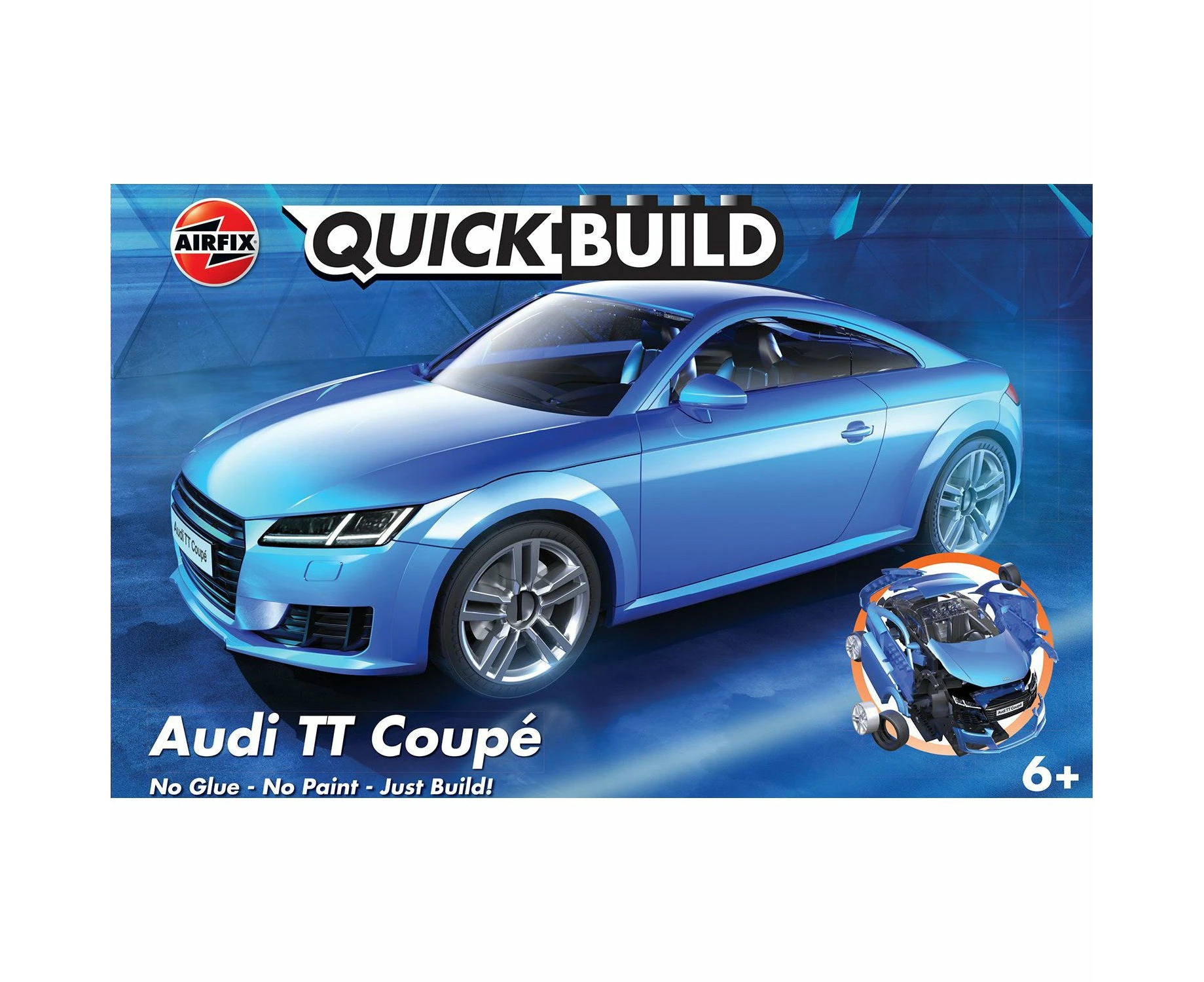 Airfix Quickbuild Audi TT Coupé - Blue