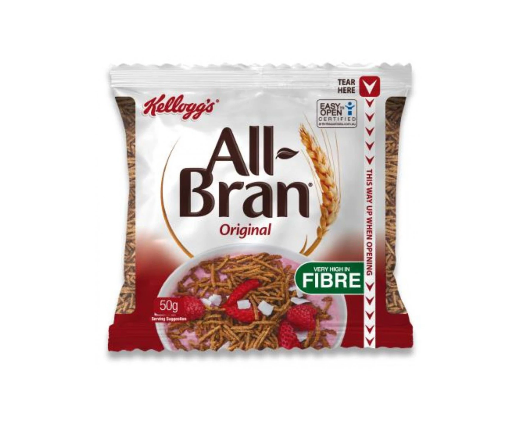 Kelloggs All Bran Sachets 50gr x 30