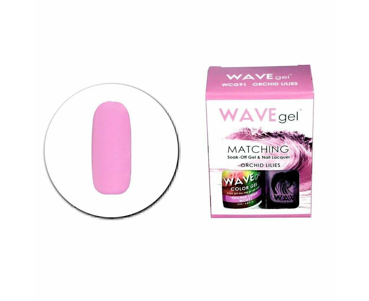 Wave Gel 091 WCG91 Orchid Lilies 15ml