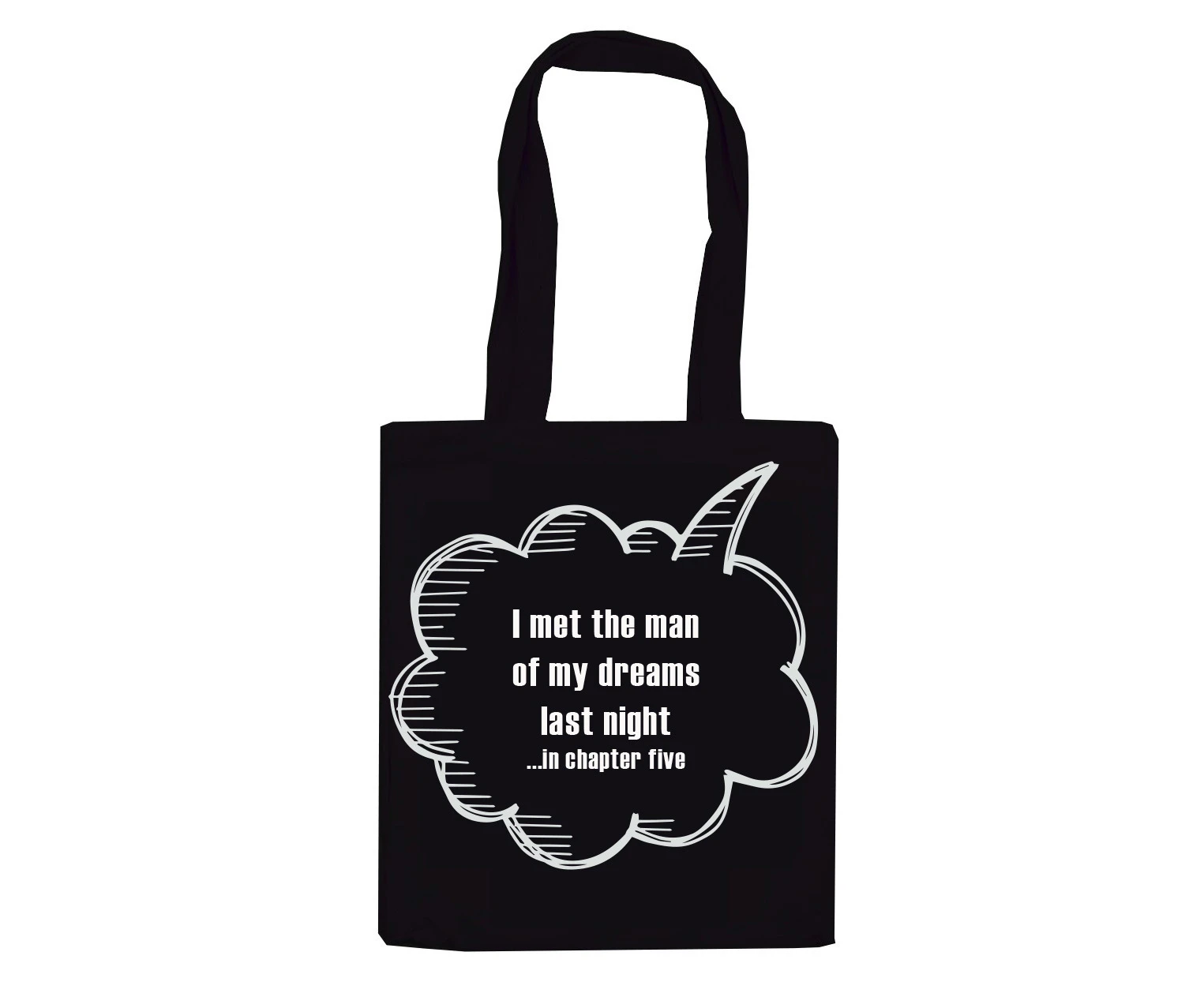 Artico Tote Bag Man Of My Dreams Library Shopping Bag TB011