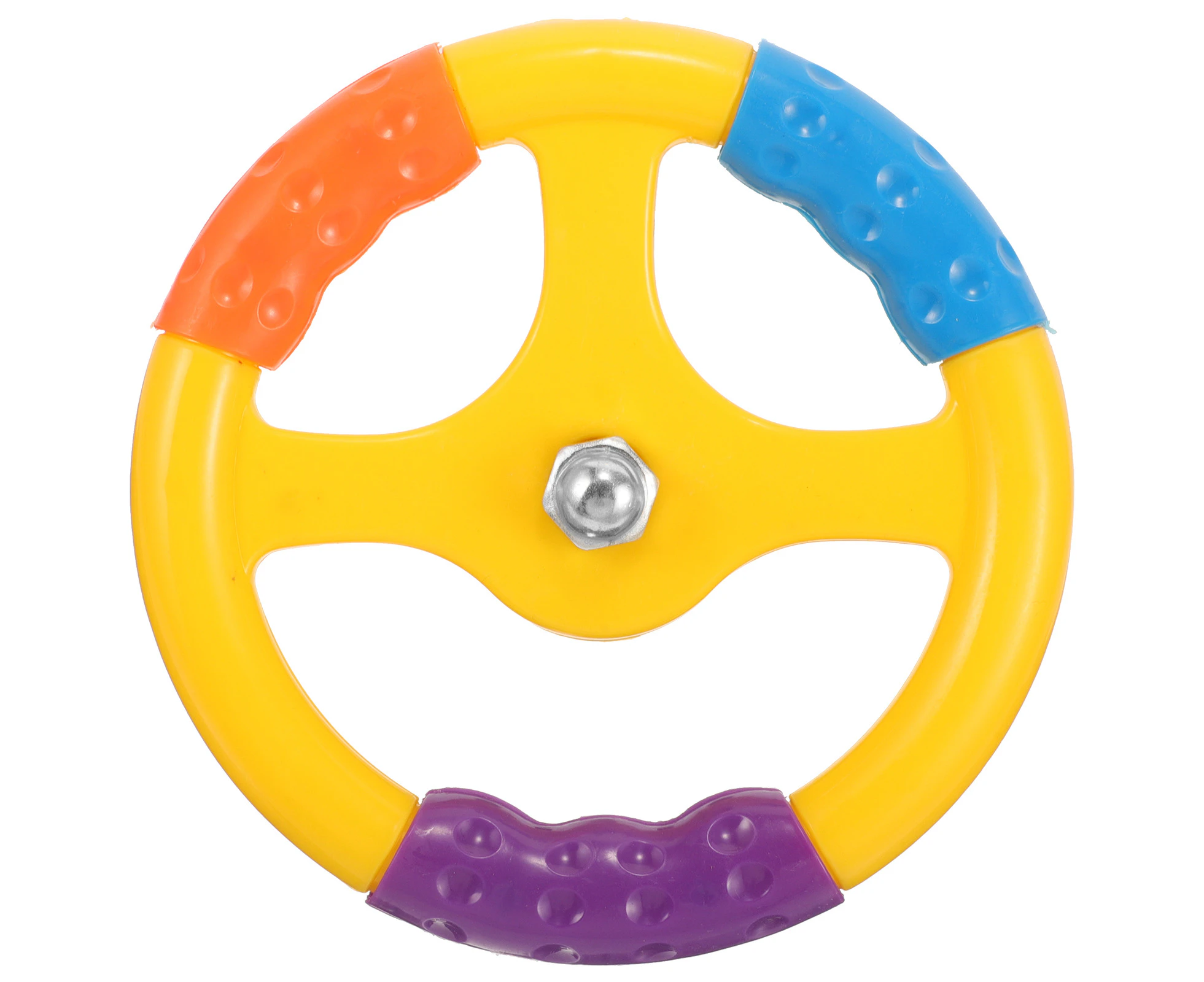 1 Pc Kid Toy Car Bumper Car Steering Wheel Universal Steering Wheel with Screw-16.5cm