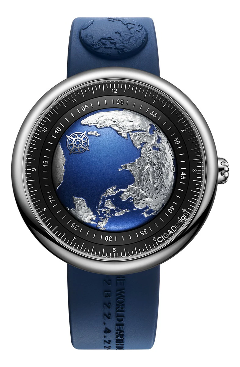 Watch Series U Blue Planet Earthday Edition Automatic Mechanical Watch Original design Exquisite gift box