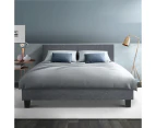 Artiss Bed Frame Double Size Grey NEO