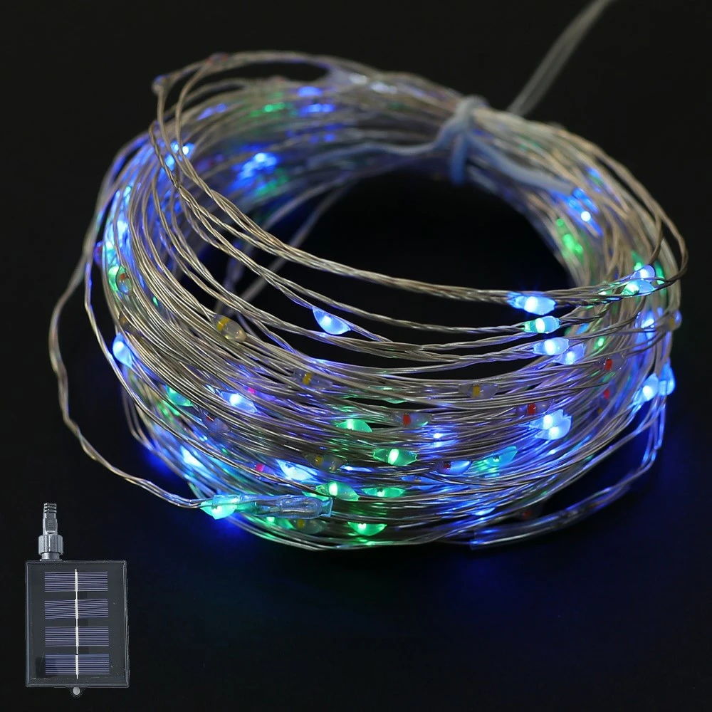 Stockholm Christmas Lights SOLAR/USB WIRE String Lights Multi Colour LEDs Indoor