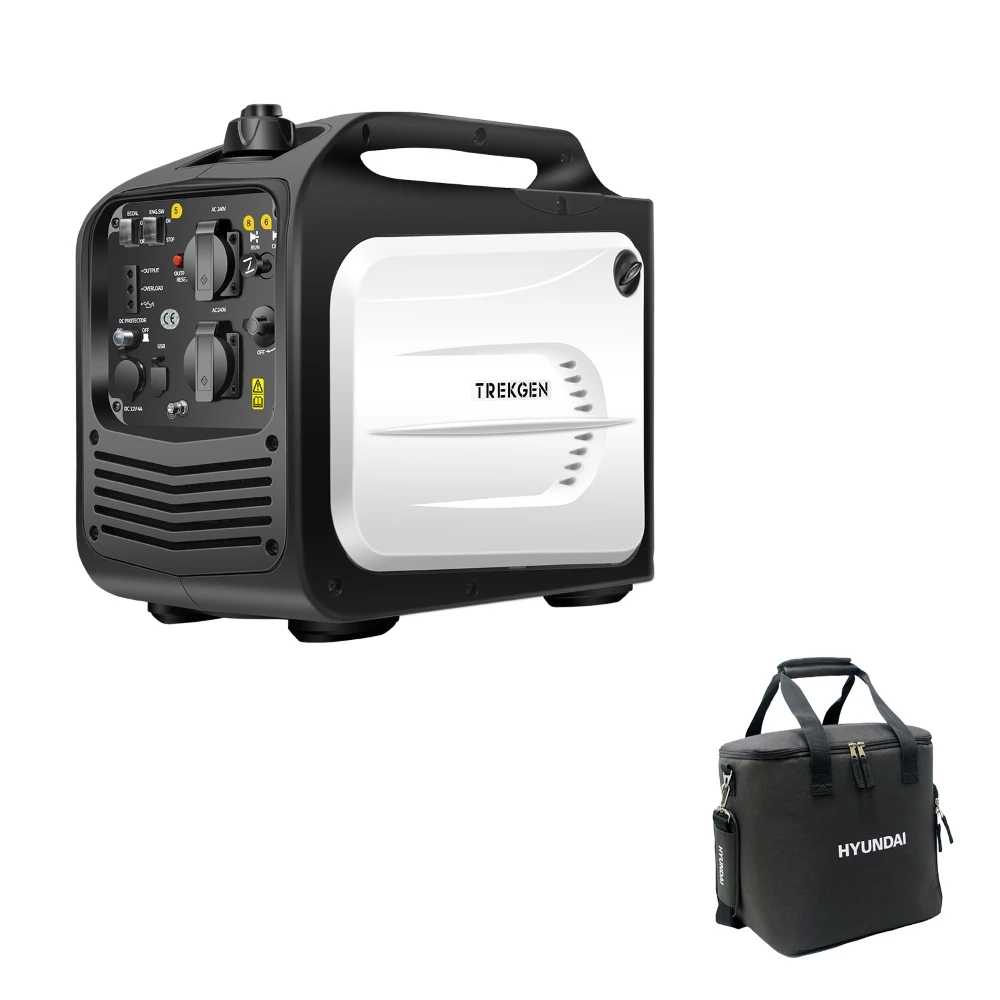 TrekGen TG3500 Inverter Generator 3.5KW Max 3.0KW Rated Pure Sine Wave Camping RV + 13'' Tool Bag