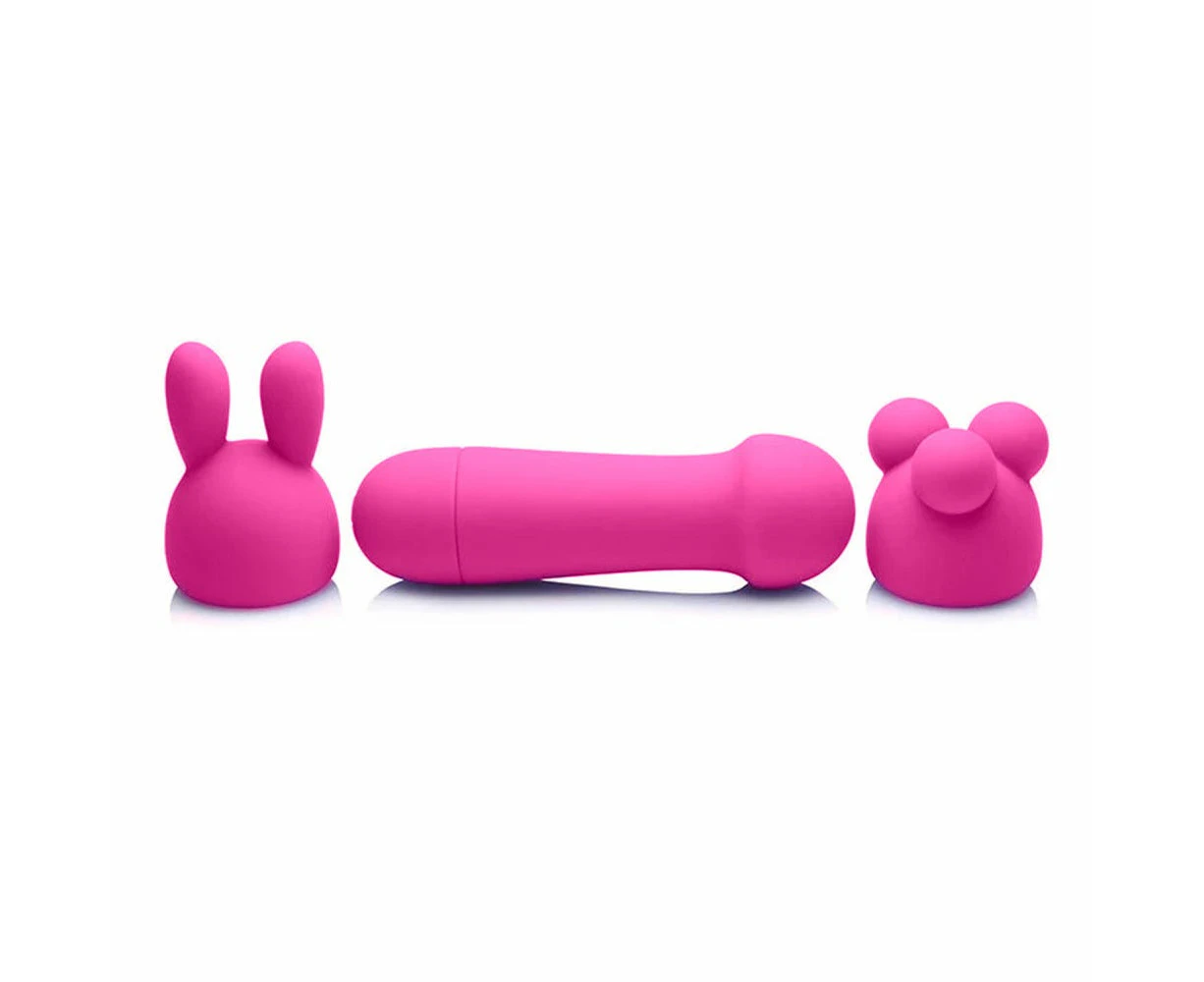 Gossip Rocket Mini Wand Vibrator - Magenta