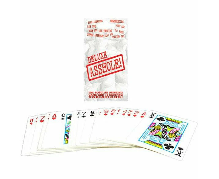 Introducing The Exquisite Deluxe Asshole Drinking Card Game The Ultimate Collection Of Drinking Game Variations!