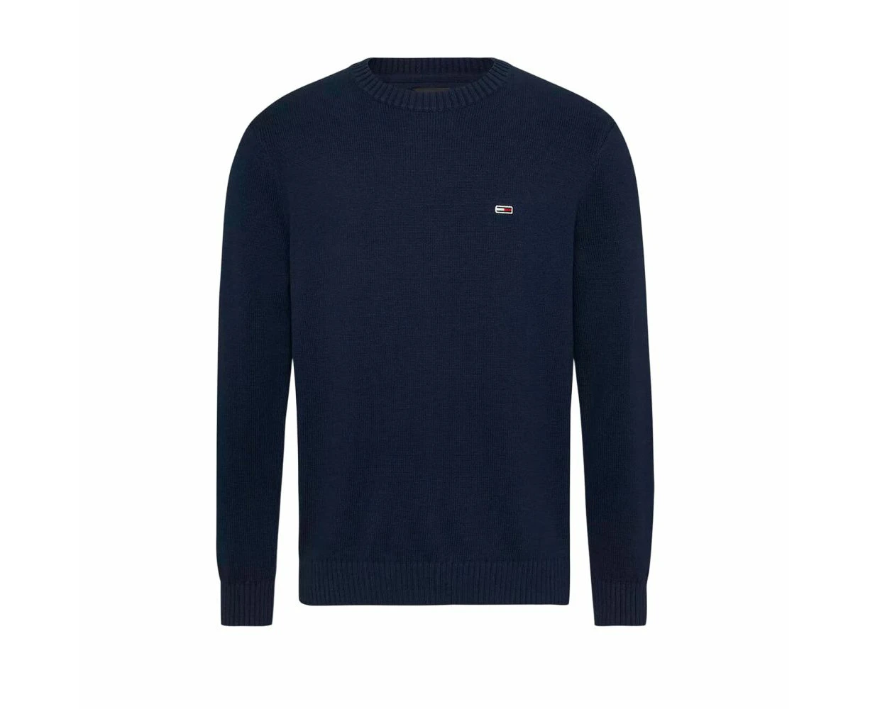 Tommy Hilfiger Jeans Blue Organic Cotton Sweater