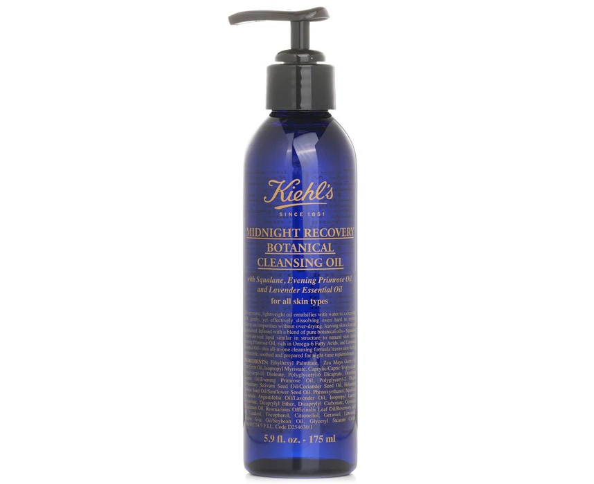 Kiehl's Midnight Recovery Botanical Cleansing Oil  For All Skin Types 175ml/5.9oz