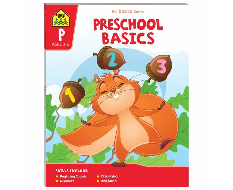 School Zone The Basics Series: Preschool Basics - Book