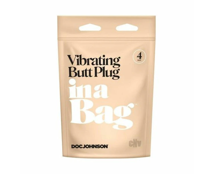 Doc Johnson Silicone Vibrating Butt Plug 4 Black: The Ultimate Pleasure For All Genders