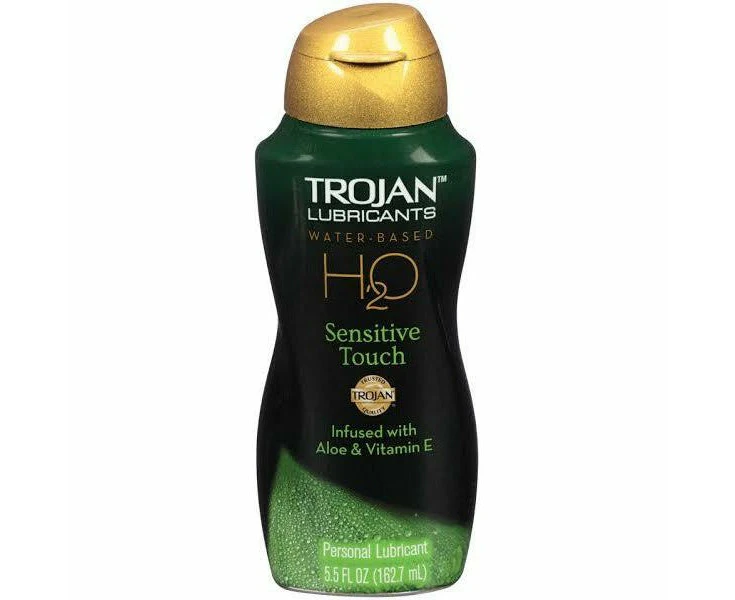 Trojan H2o Sensitive Touch Lubricant 5.5oz