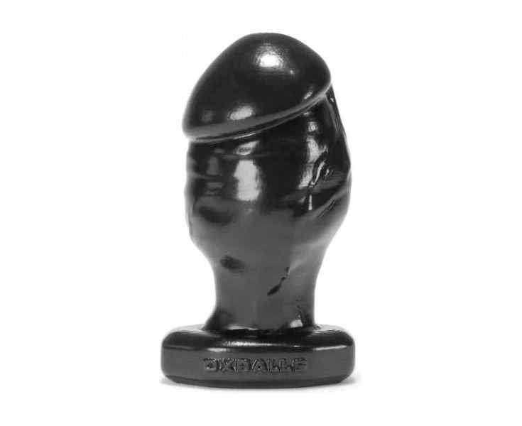 Oxballs Honcho 2 Medium Black Silicone Butt Plug For Penetrative Pleasure