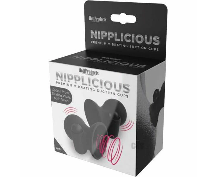 Introducing The Sensual Pleasures Vibrating Nipple Cups Model Np 500x Unisex Enhance Sensations Seductive Black