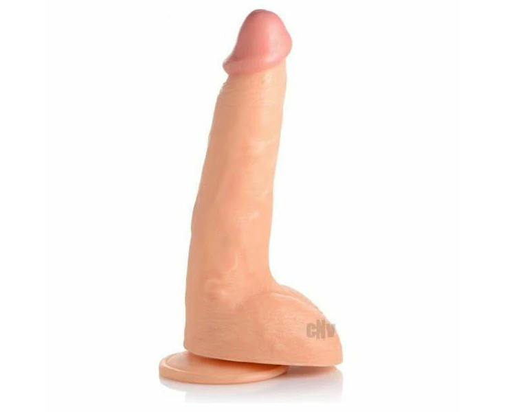 Master Cock's Beefy Brad 9 Inch Realistic Dildo With Suction Cup Ultimate Pleasure For All Genders Lifelike Design With Balls Latex Free Pvc Dark Brow