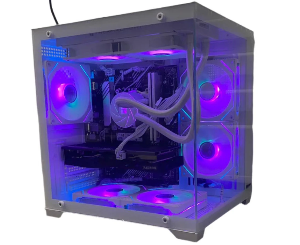 Special Edition Gaming PC with Intel Core i9-11900F, 16GB RAM, Tempered Glass Case, Liquid Cooling, and 7 ARGB Fans