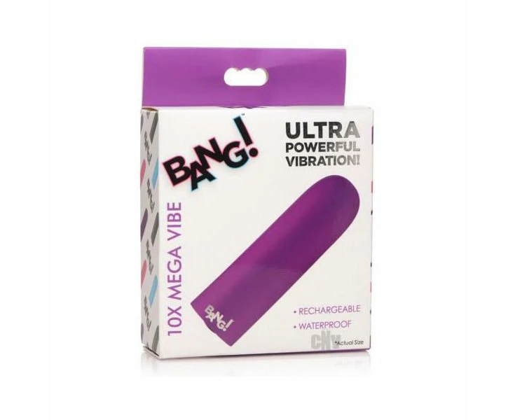 Bang 10x Recharge Vibe Bullet Purple