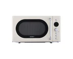 Devanti 20L Microwave Oven 700W Cream